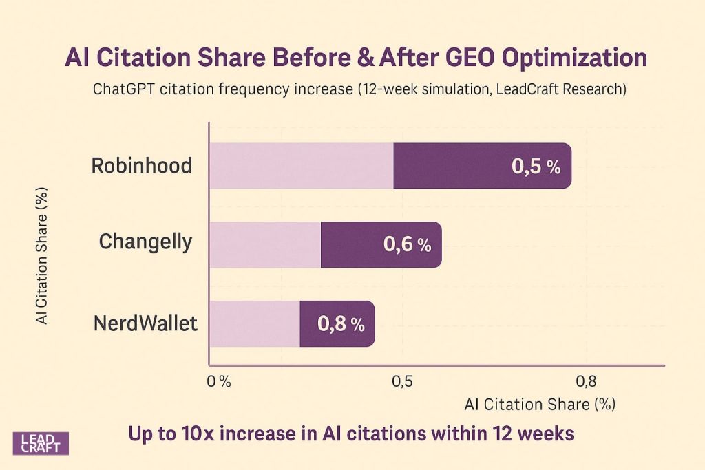AI Citation Growth Results