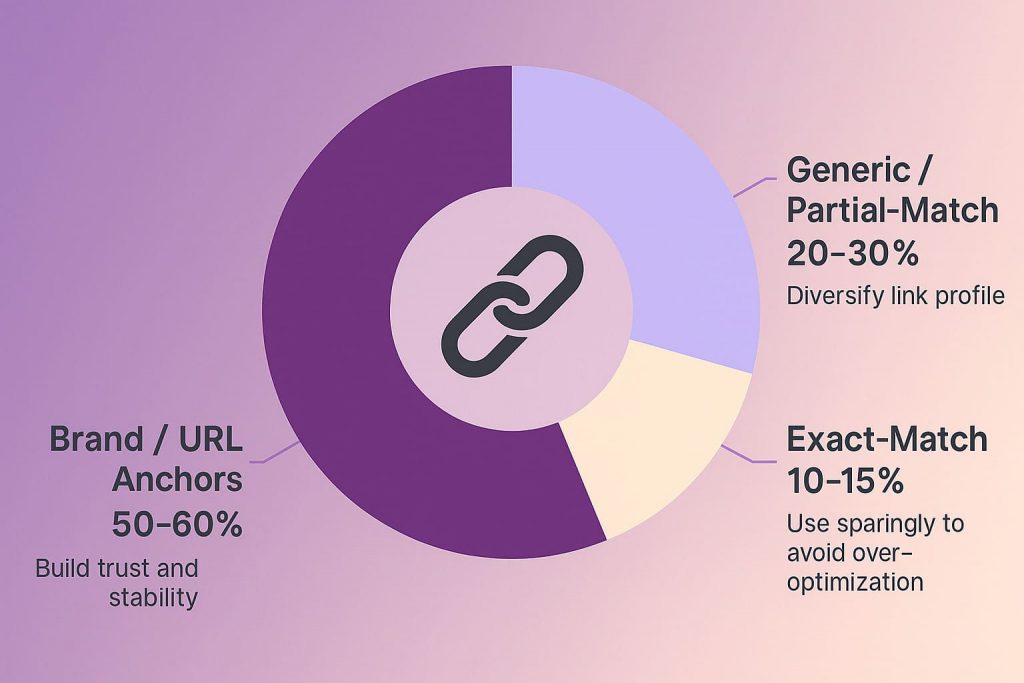 Anchor text distribution