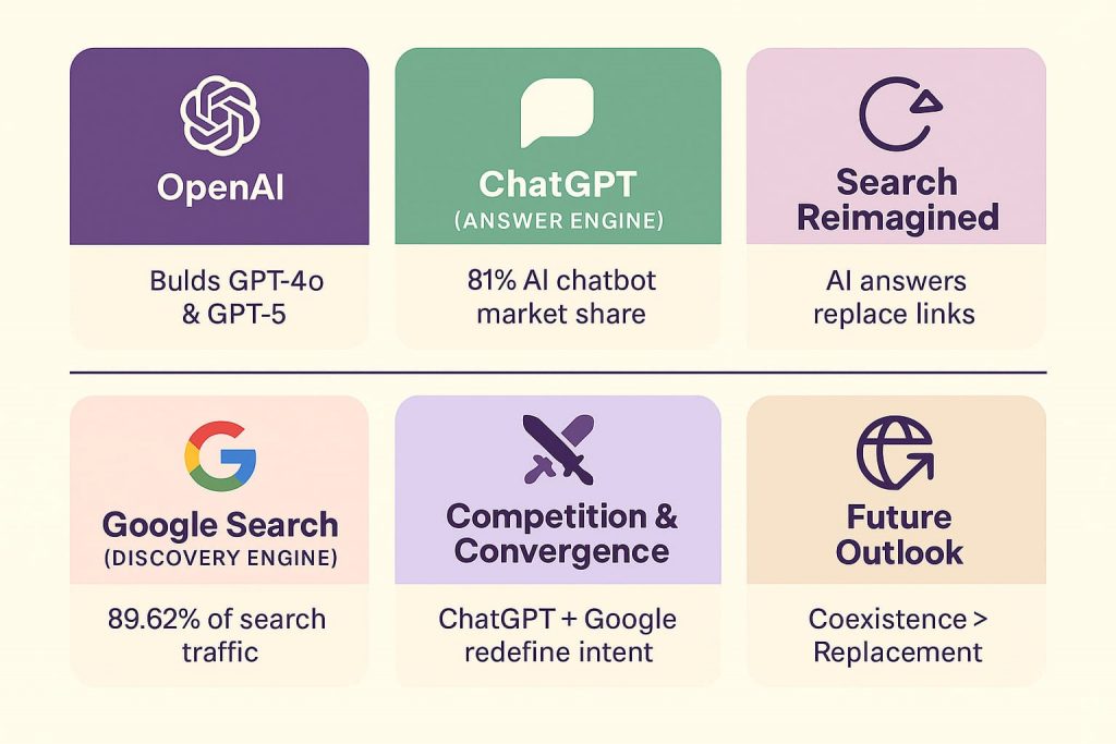 ChatGPT vs Google search trends
