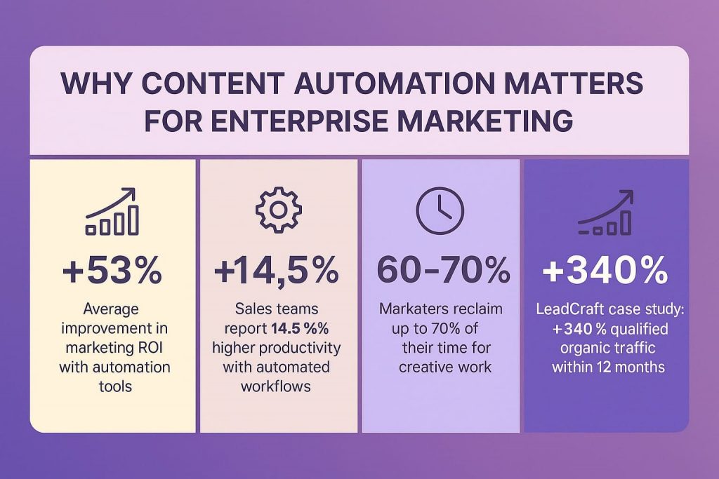 Content Automation benefits