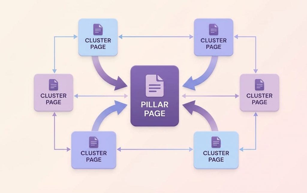Pillar-cluster model